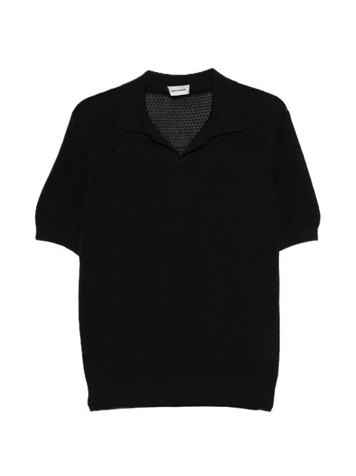 TagliatorePolo T-shirt Finday traforata TAGLIATORE | FINLAYPE PWE26-02 26E233NERO